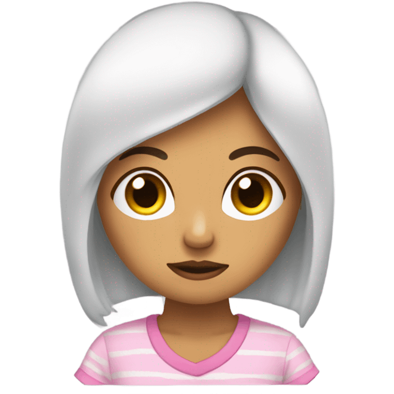 chica con sueño emoji