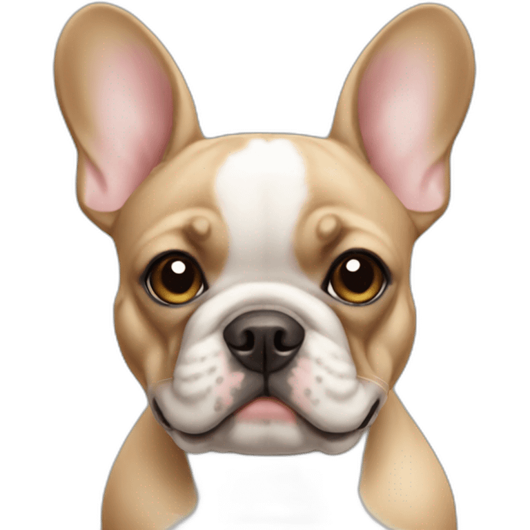 Fawn French bulldog emoji