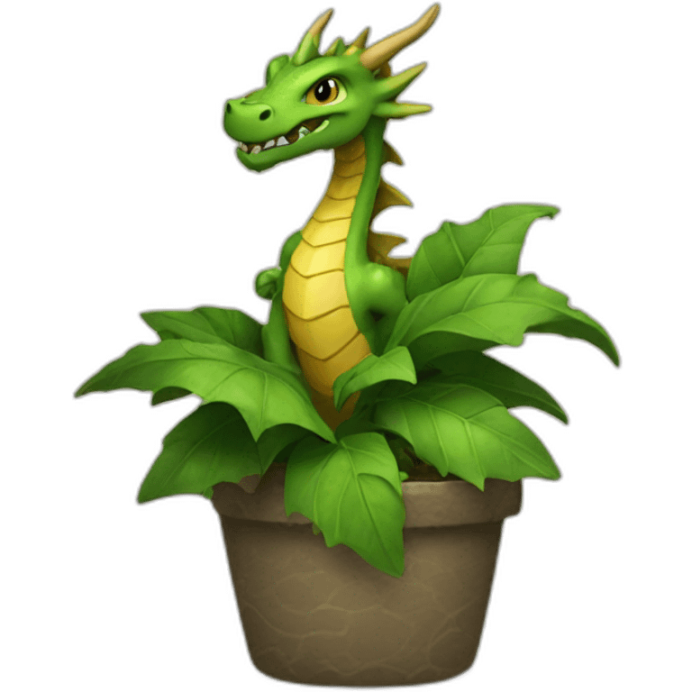 dragon plante emoji