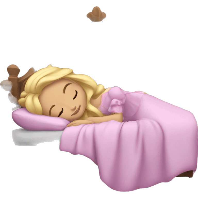 A sleeping beauty  emoji