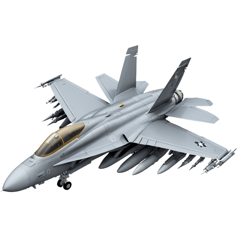 F/A-18 Hornet - McDonnell Douglas (Grey) emoji