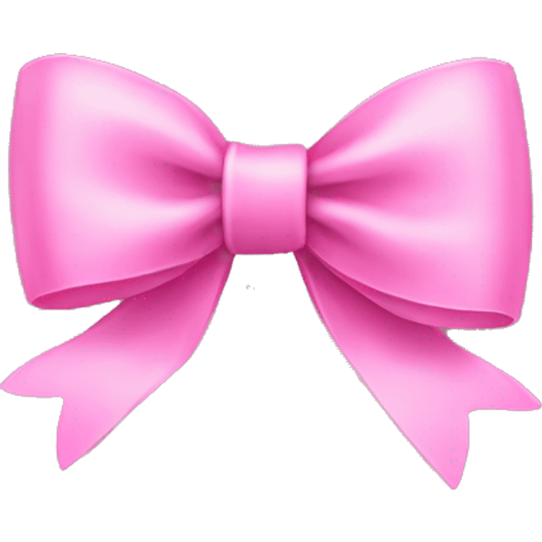 Pink bow emoji