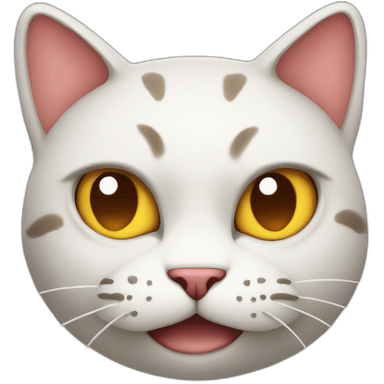 Evil cat emoji