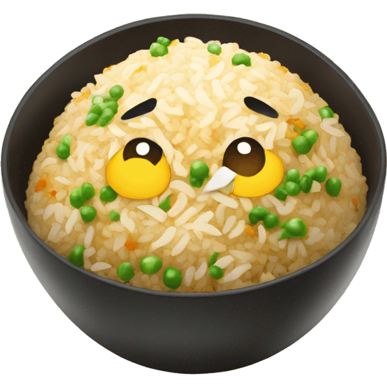 garlic fried rice emoji