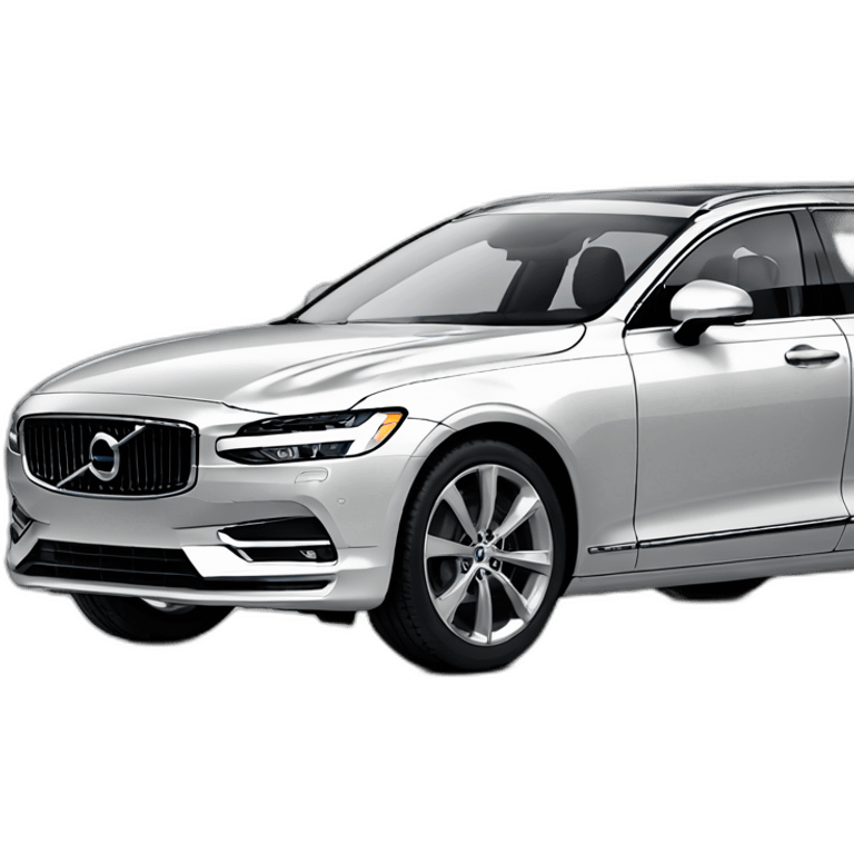 Volvo car v90 emoji