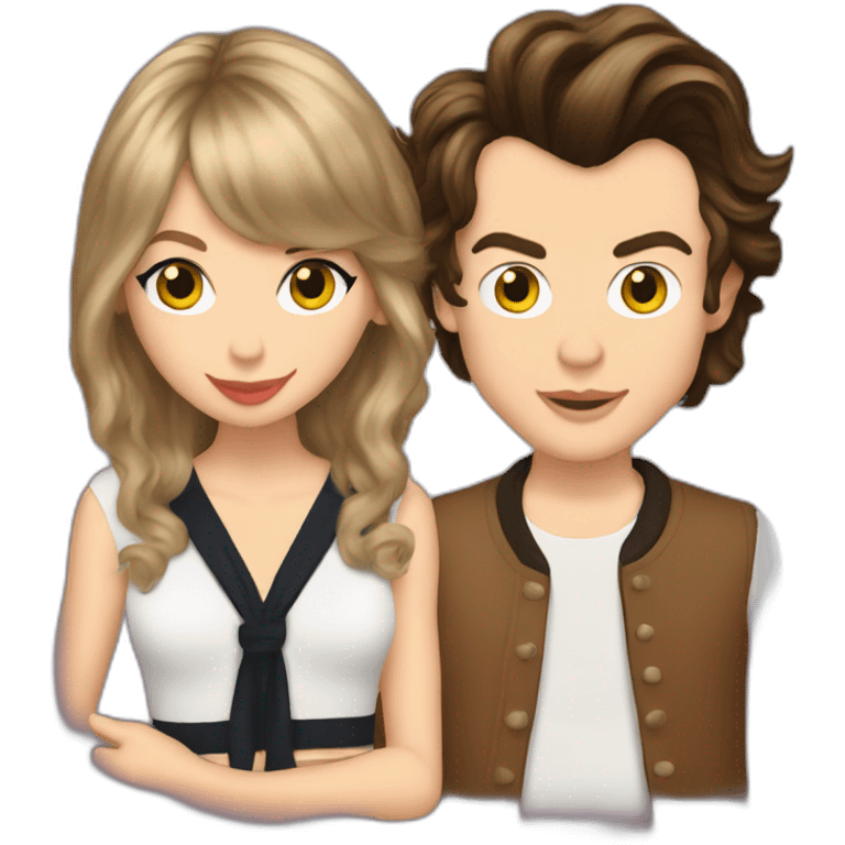 Taylor swift et harry styles emoji