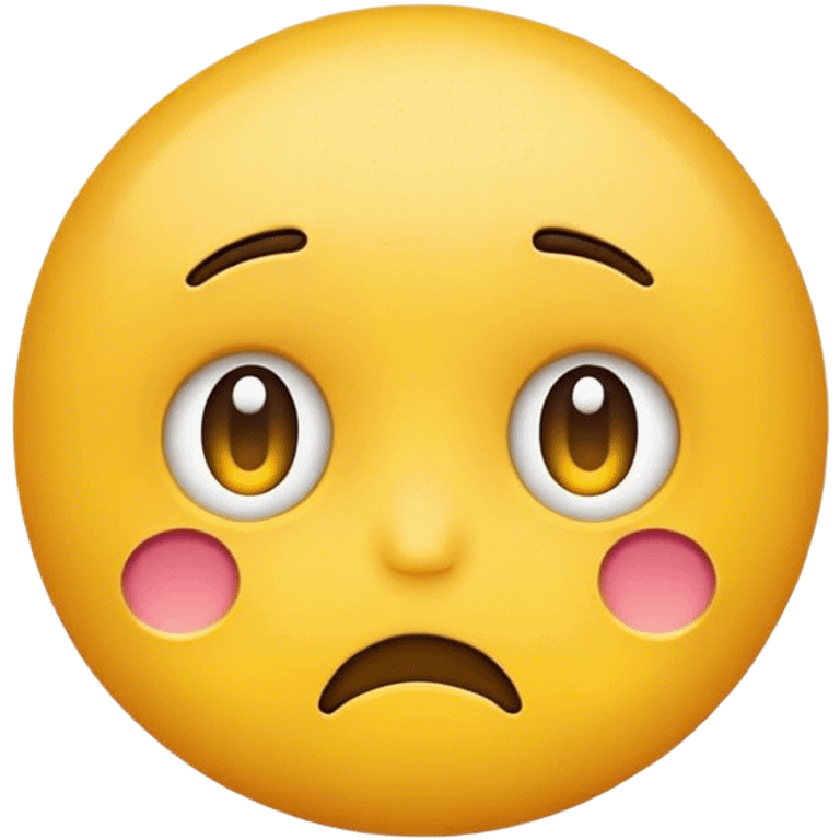 depressed simple emoji  emoji