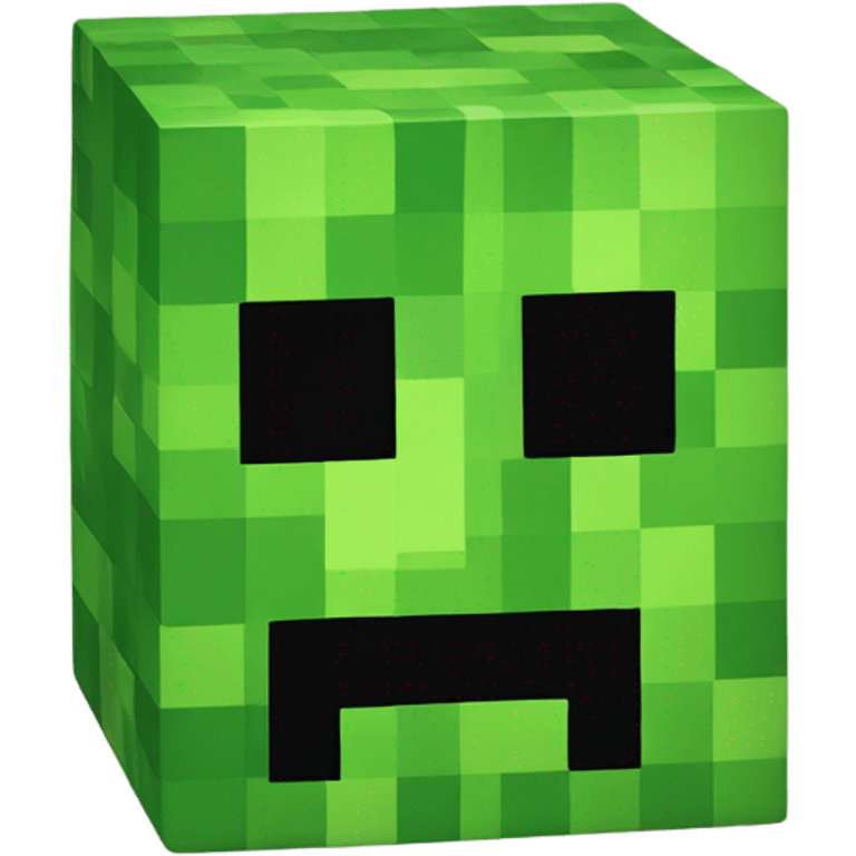 Minecraft creeper emoji