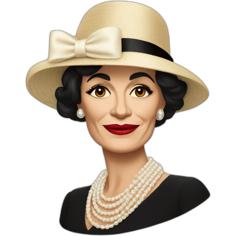 coco chanel de perfil emoji