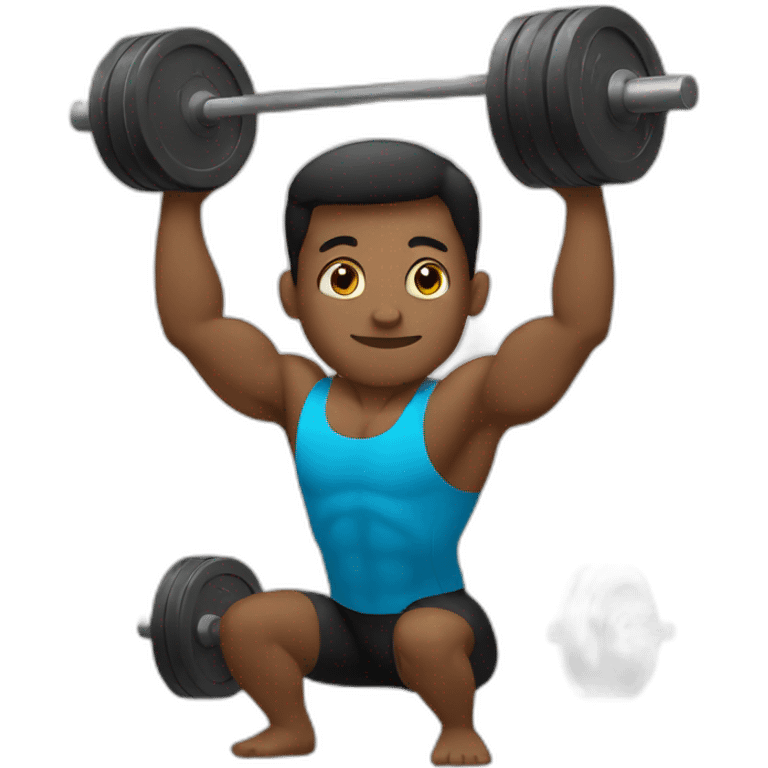 Weightlifting emoji