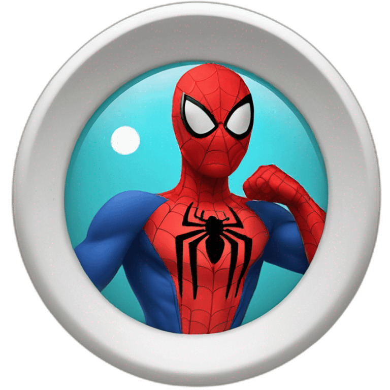 Muslim Spiderman emoji