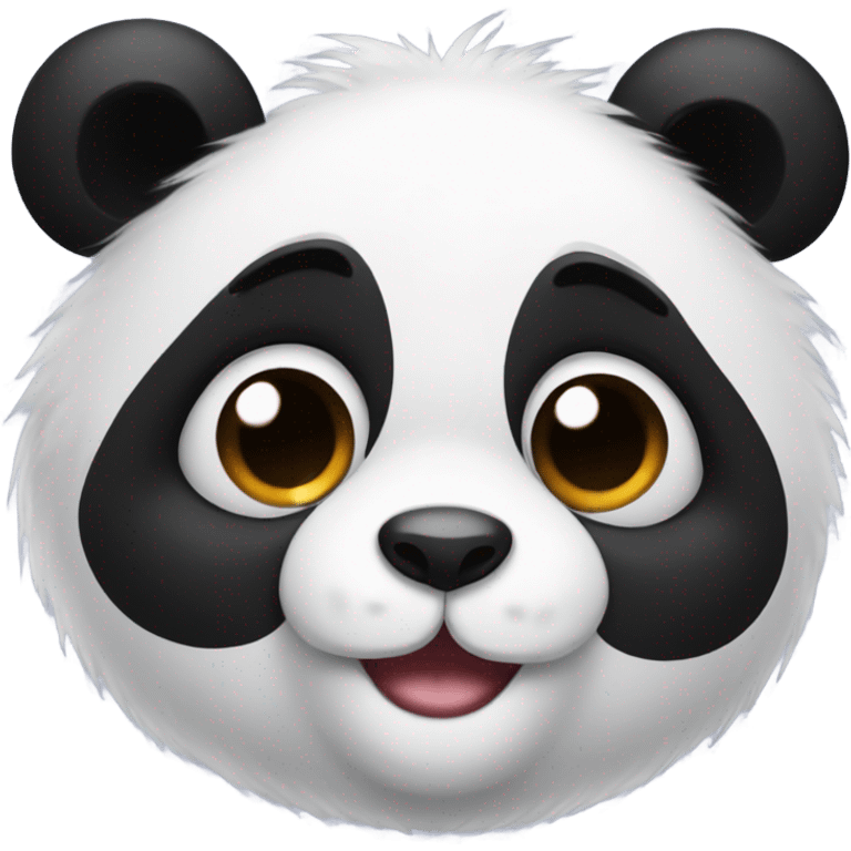 Panda cute emoji