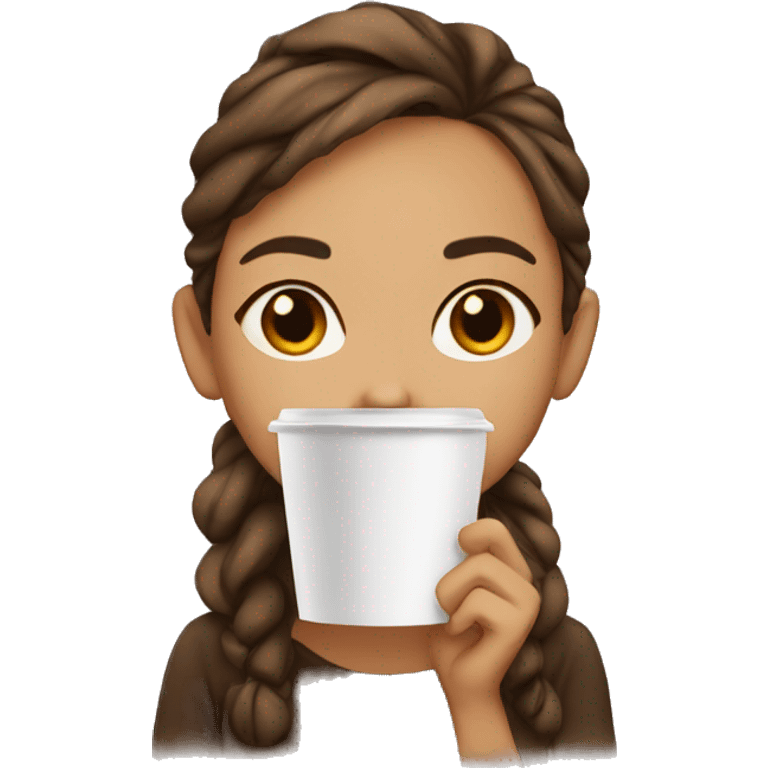 aimee he with coffee emoji