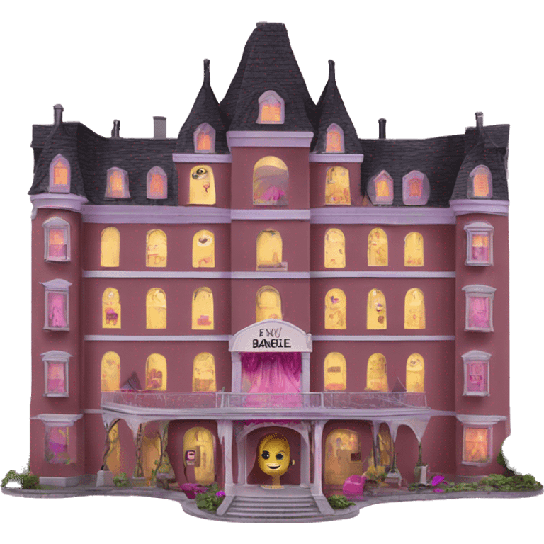 Haunted Barbie’s dream hotel   emoji