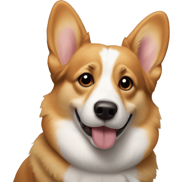 A corgi emoji