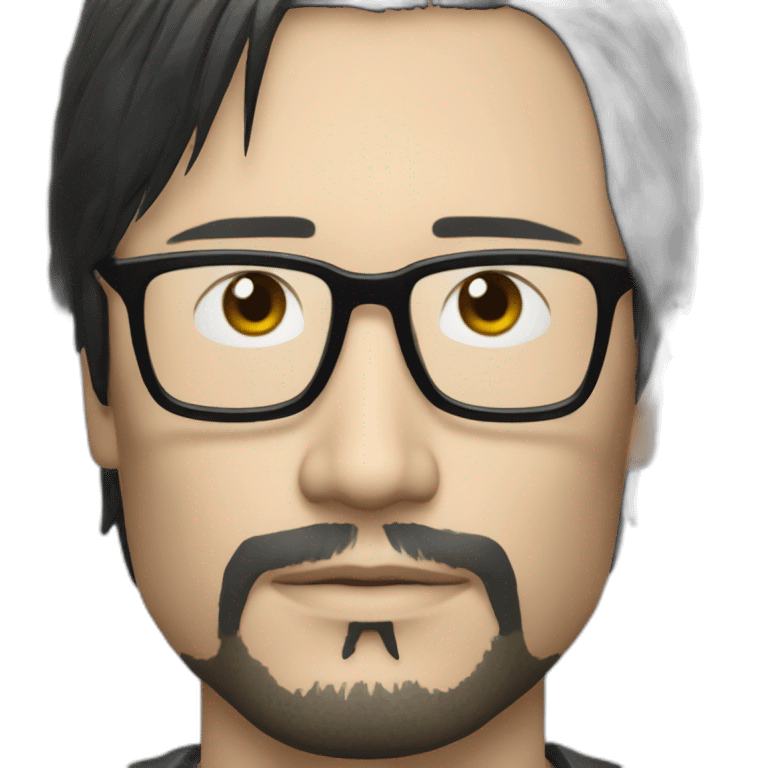 Hideo Kojima gamedesigner emoji