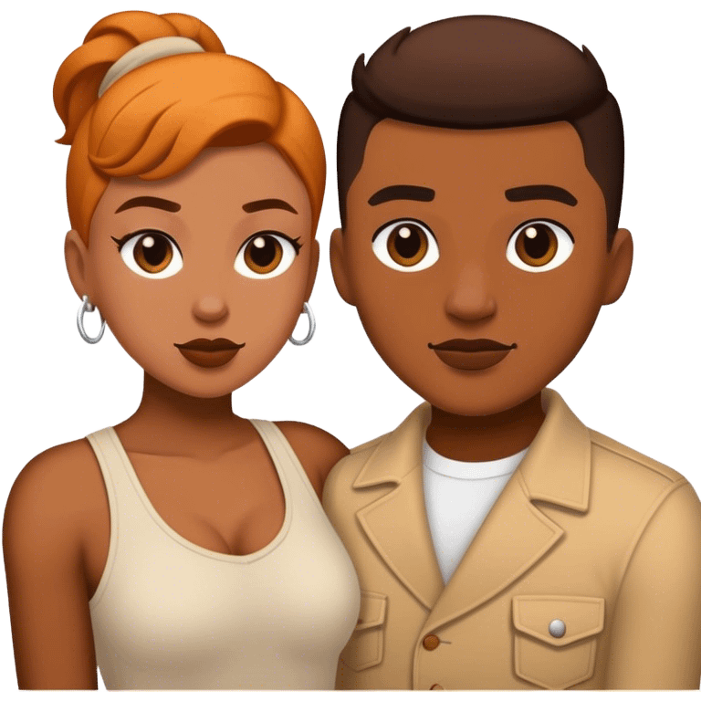 butch femme couple k emoji