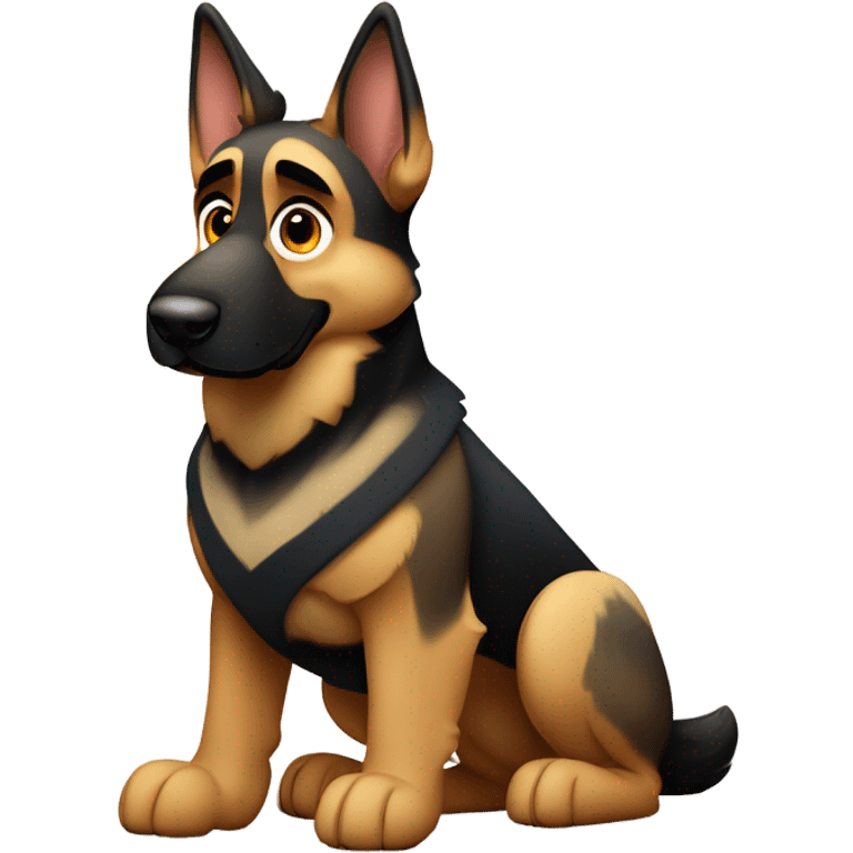 German Shepherd emoji