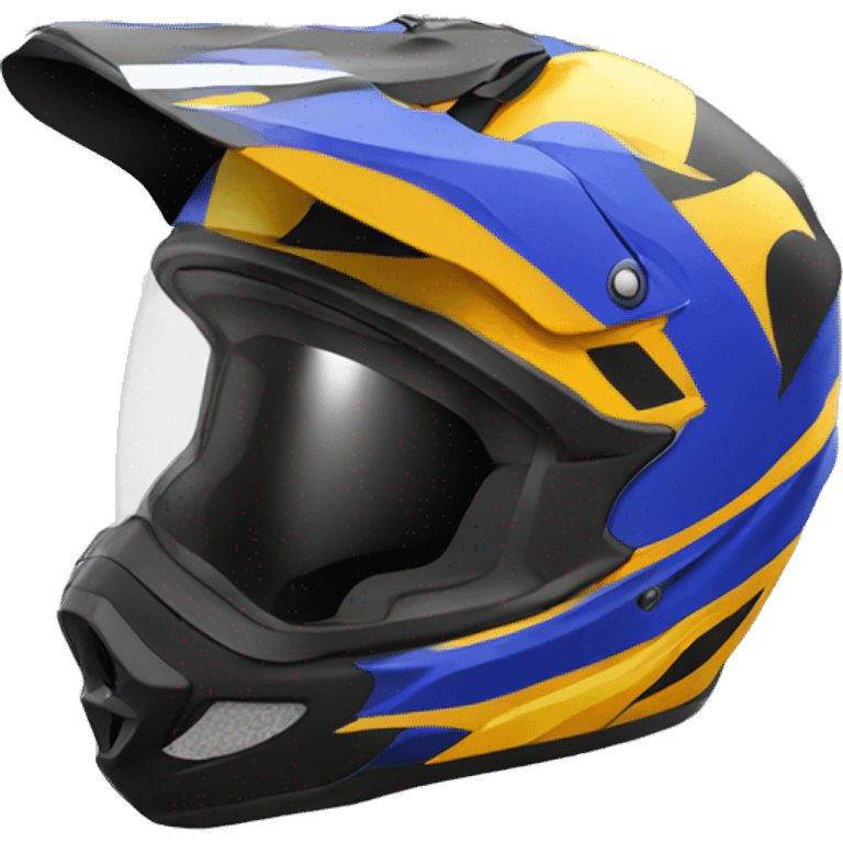 motocross helmet emoji