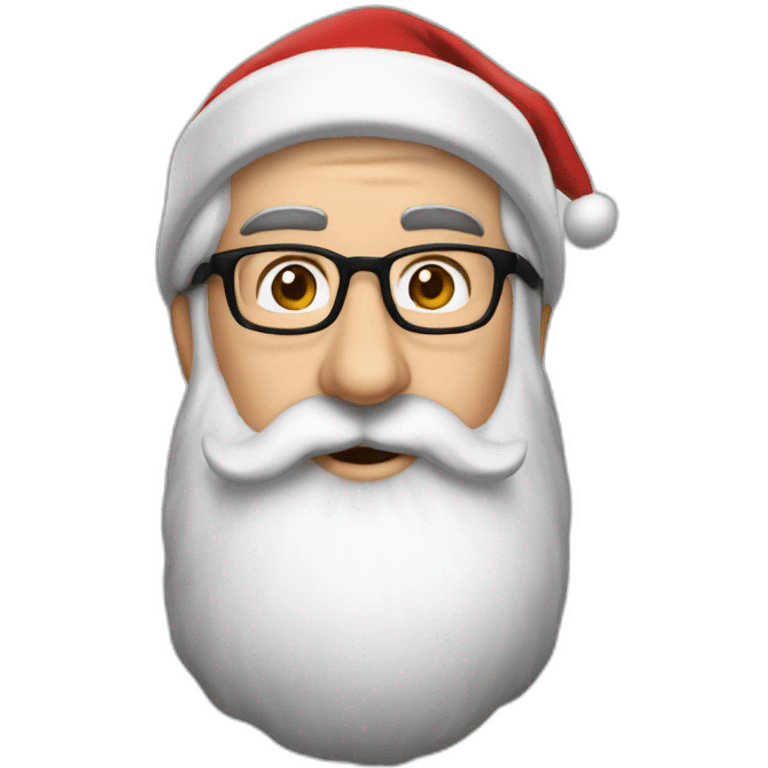 John oliver as santa emoji