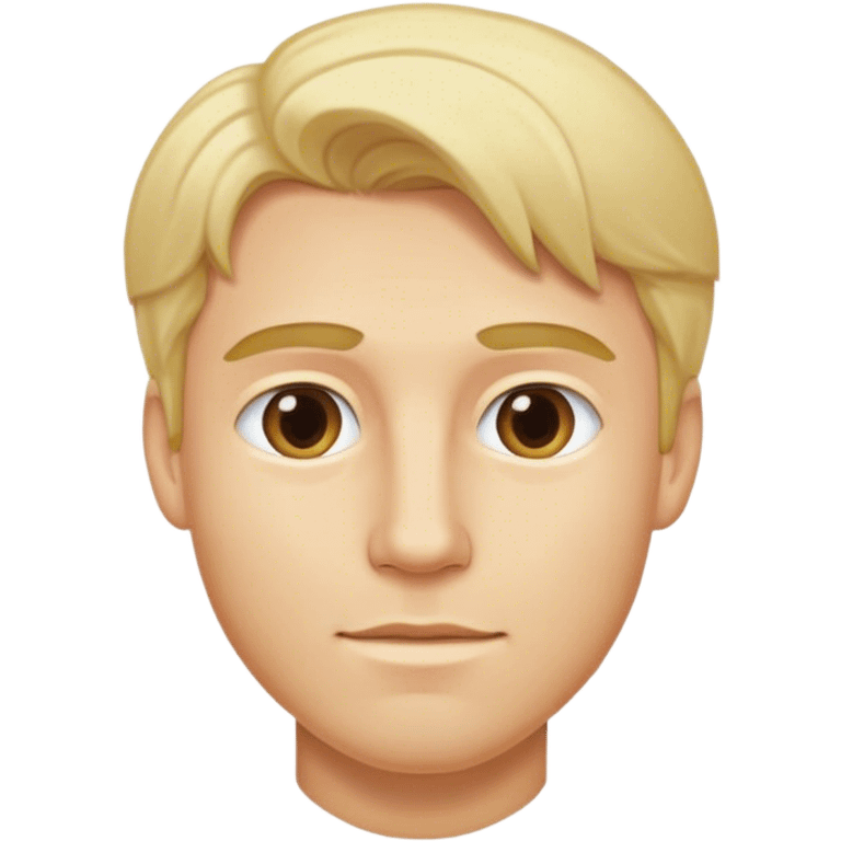 Blonde man emoji