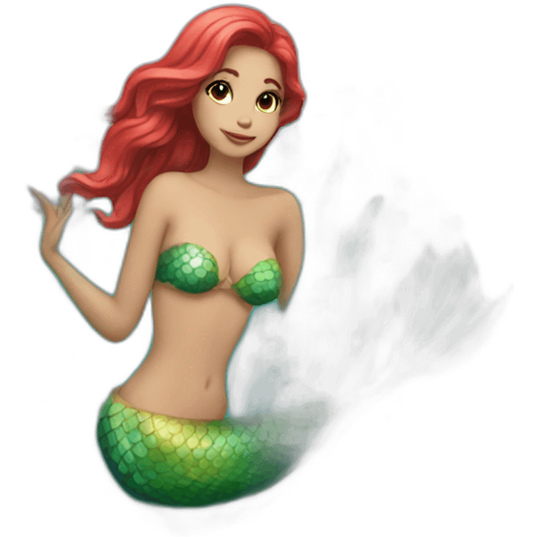 Beautiful Mermaid swim emoji