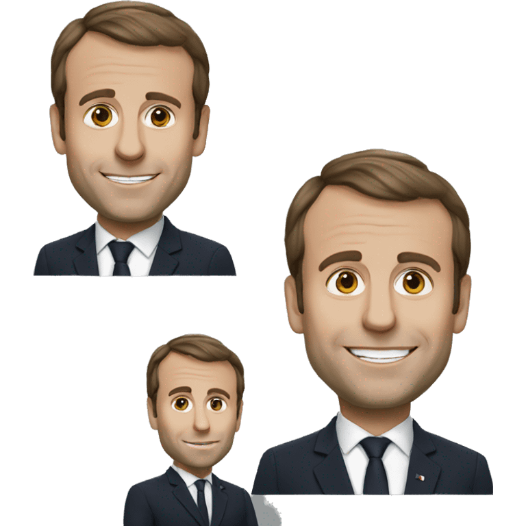 Emmanuel Macron emoji