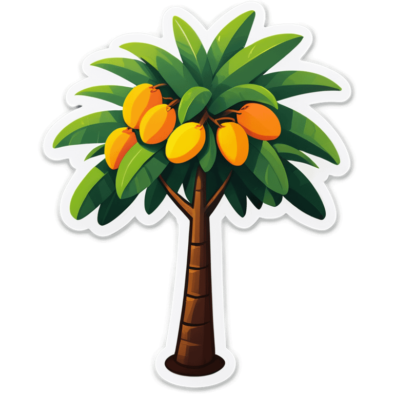 Mango tree  emoji