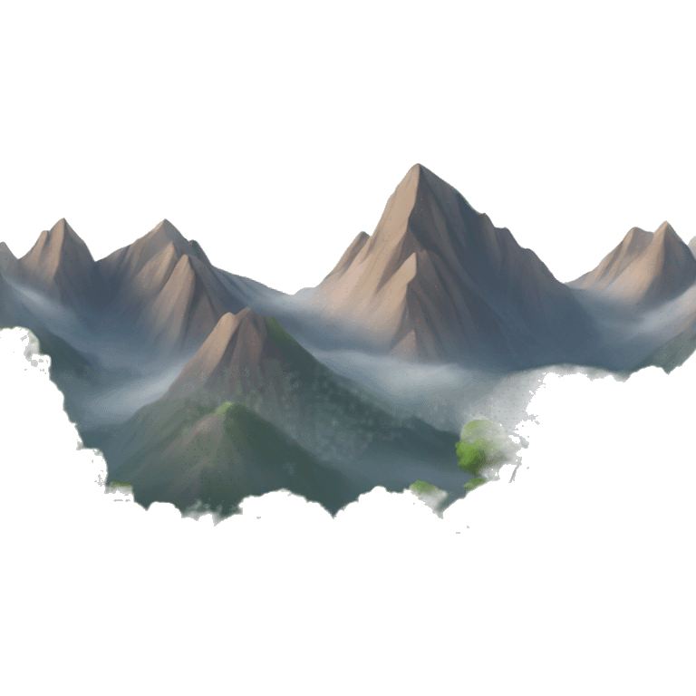 Mountains emoji