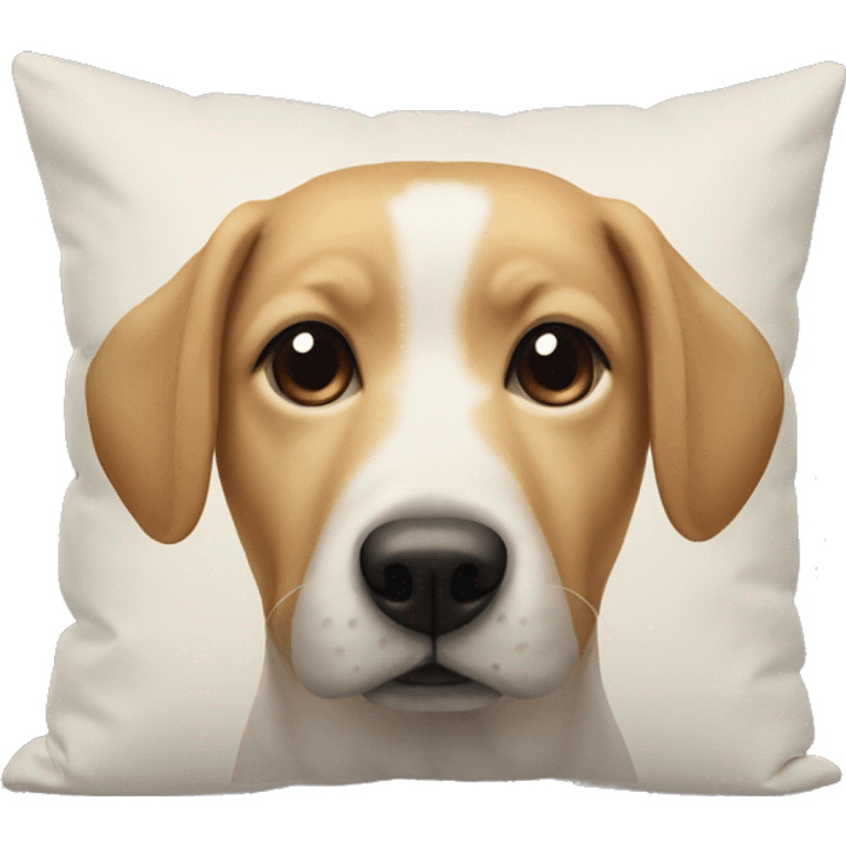 Dog on pillow emoji