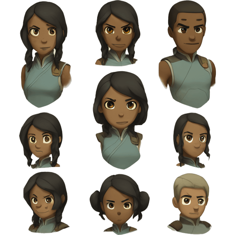 korra legend of korra emoji