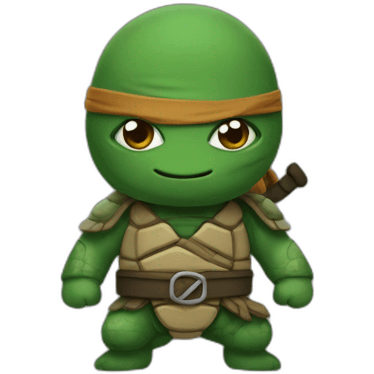 Tortue ninja emoji