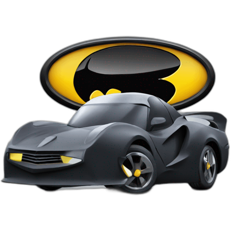 Batman voiture  emoji