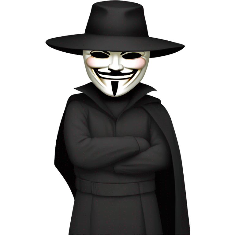 v is for vendetta emoji