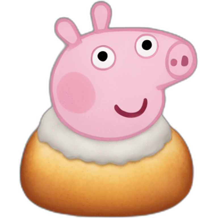 peppa pig sleep in the oven emoji