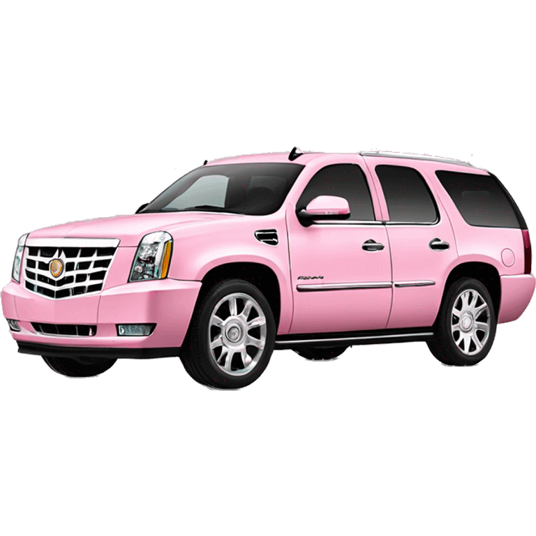 Mary Kay Pink Cadillac Escalade emoji