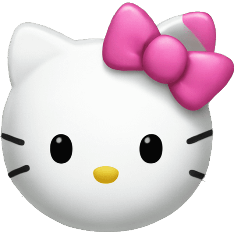 Hello Kitty, with money emoji