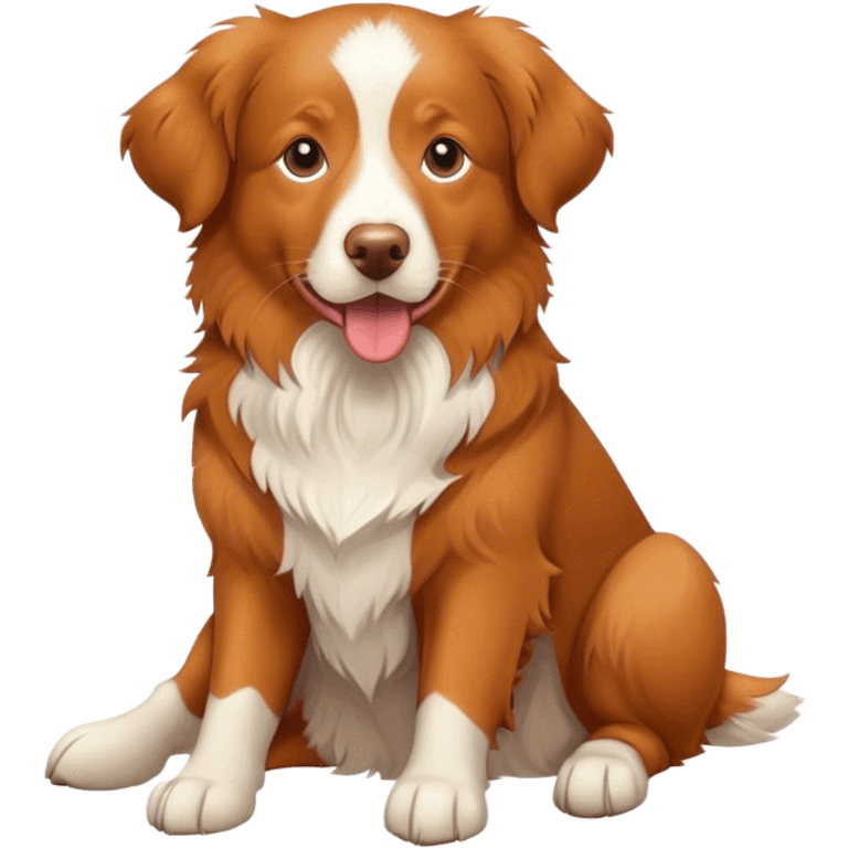 nova scotia duck tolling retriever emoji