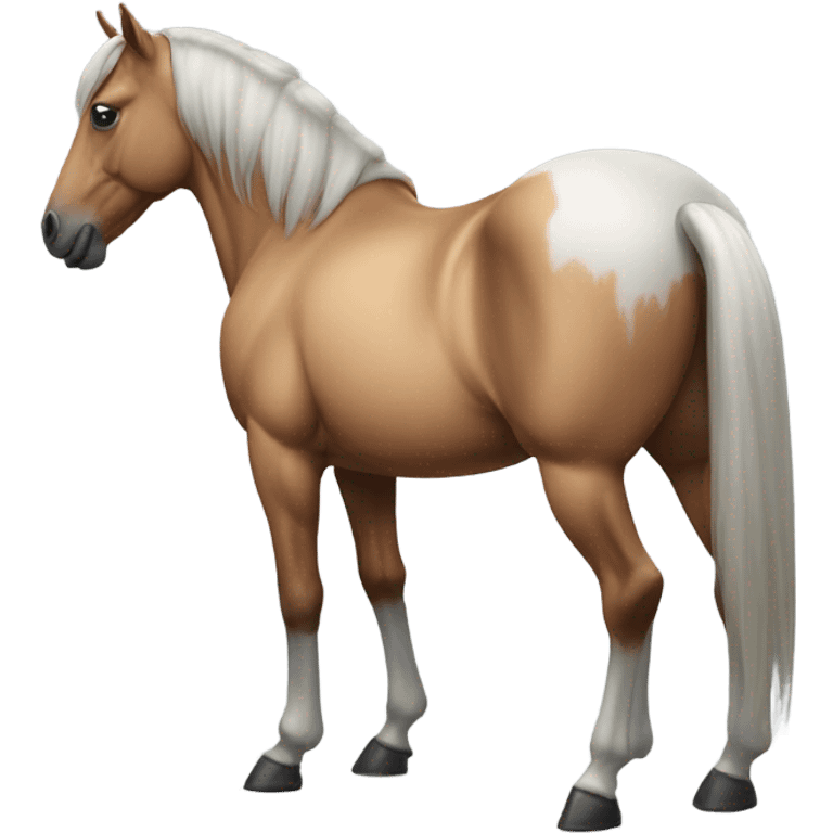 Horse’s butt emoji