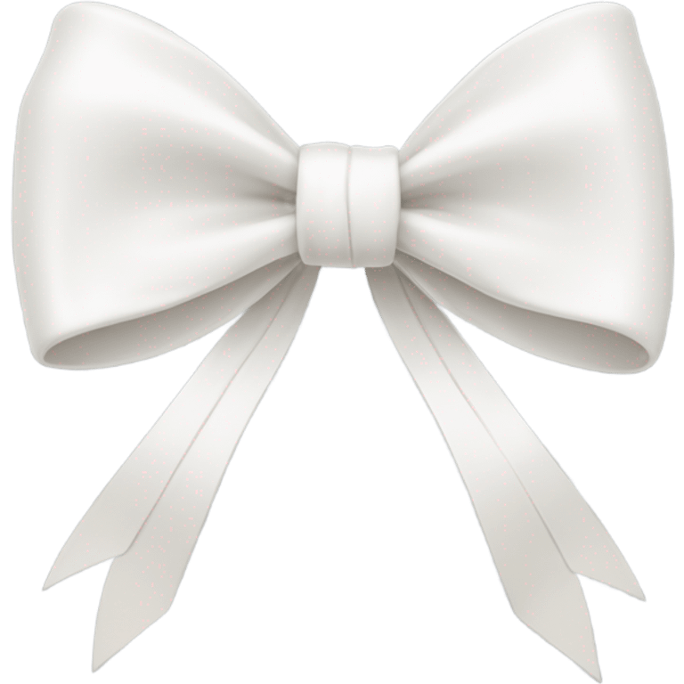 white bow emoji