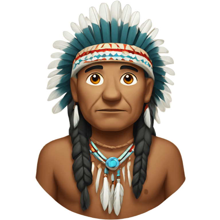 Native American Chief  emoji