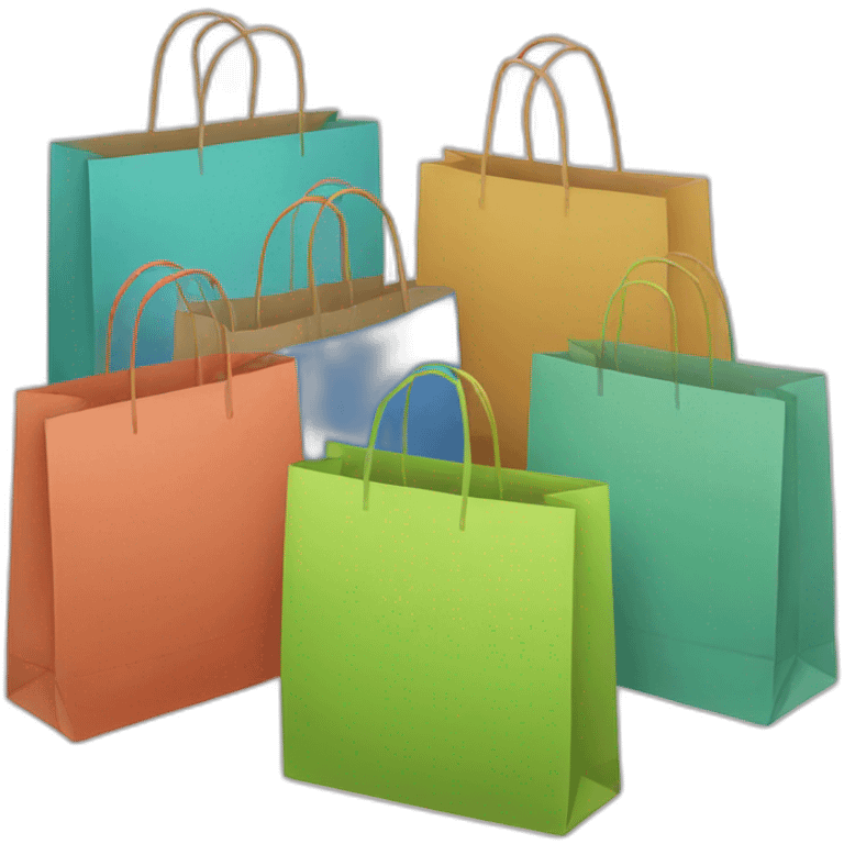 shopping bags emoji