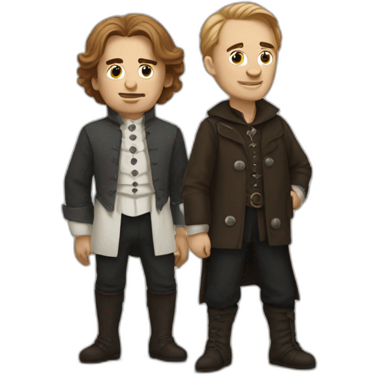 Hamlet and horatio emoji