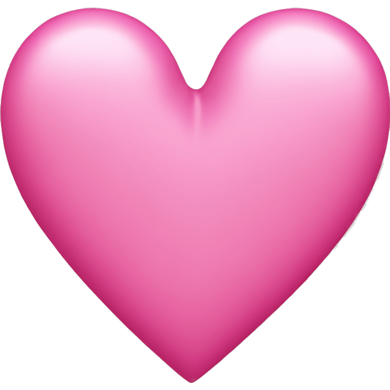 Pink heart emoji