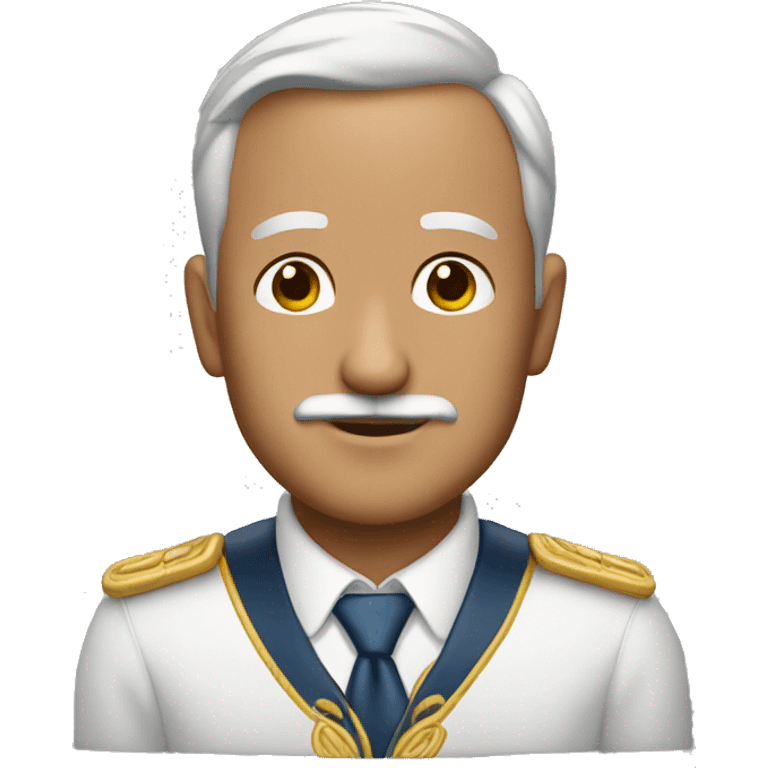 Señor de 40 años con vigote emoji