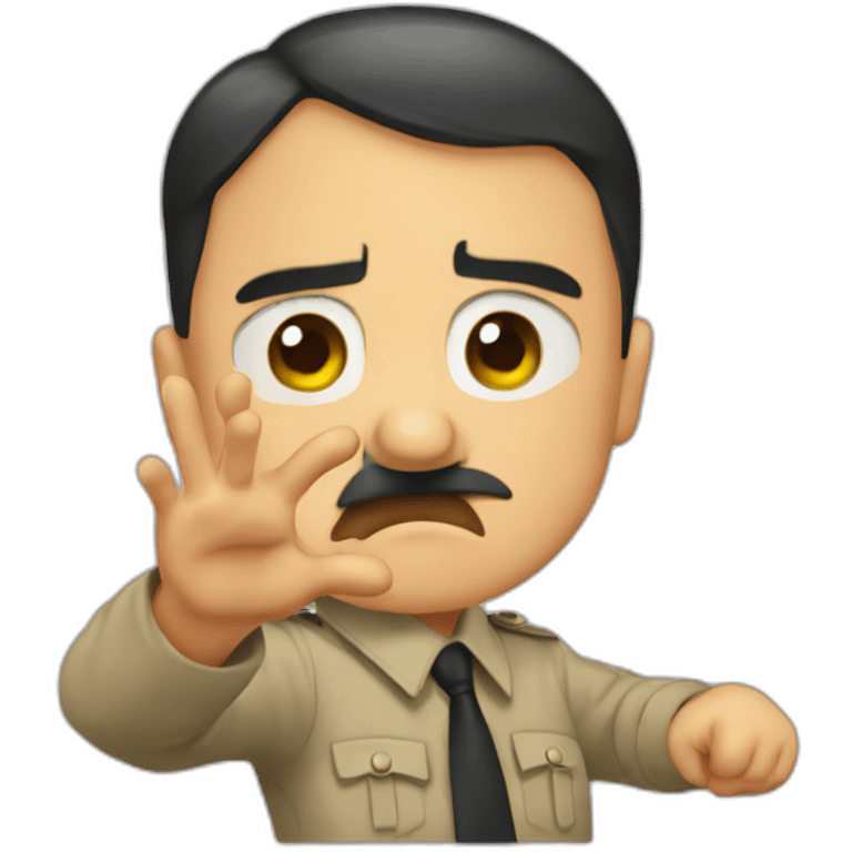 hitler dab emoji