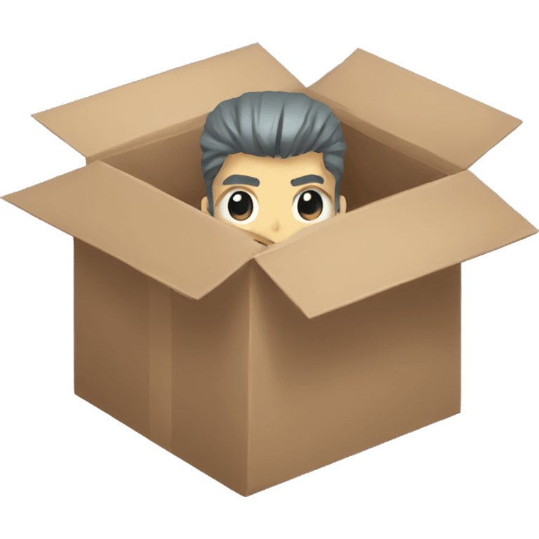 Solid snake in a box emoji