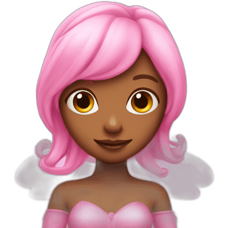 pink fairy emoji