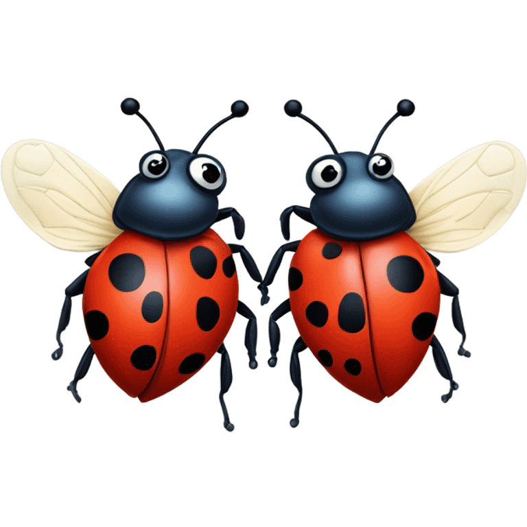 Bug in love emoji