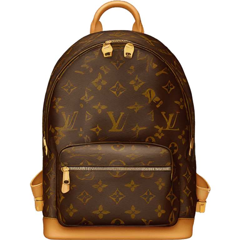 Louis Vuitton backpack ￼ emoji